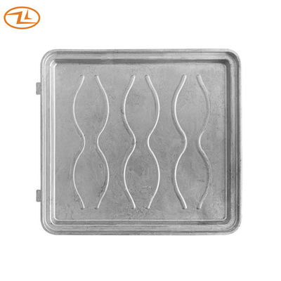 qualidade  Oven Plate Aluminum Die Casting Parts passivation Customized fábrica